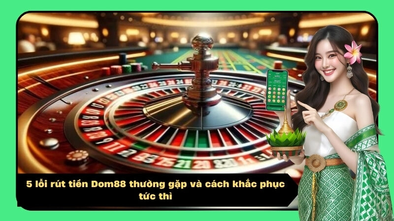5 lỗi rút tiền Dom88 thường gặp và cách khắc phục tức thì