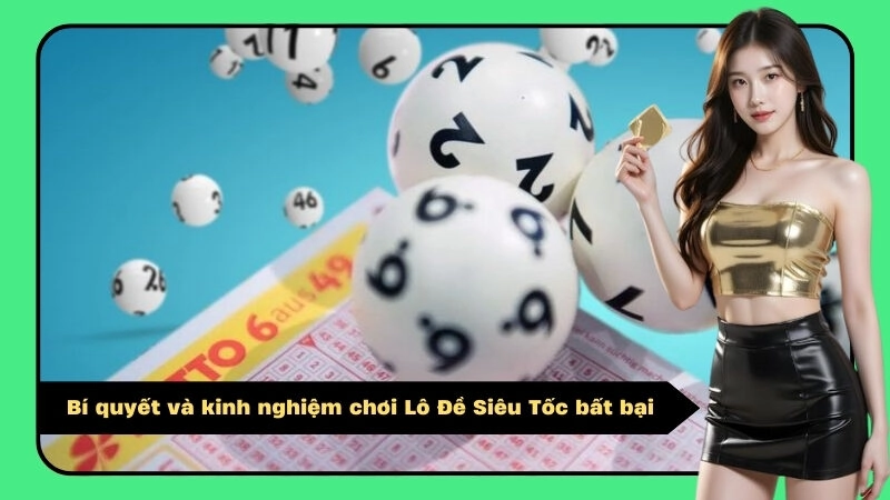 Bí quyết và kinh nghiệm chơi Lô Đề Siêu Tốc bất bại