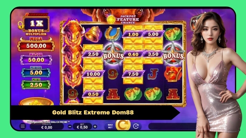Gold Blitz Extreme Dom88 – Slot Săn Vàng Cực Đã, Nổ Hũ Khủng